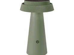 Solar-Tischleuchte Nerano Ø 14 x 23 cm Grün