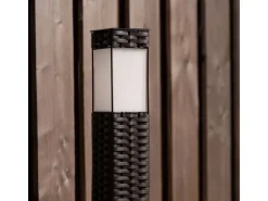 Solar-Wegeleuchte Muscat 5 lm 2700 K IP44 Sensor Schwarz