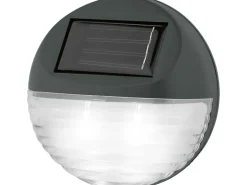 Solar-Zaunleuchte Anthrazit