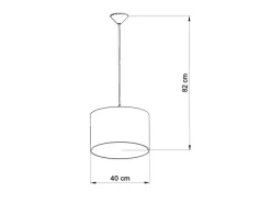 Sollux Lighting Hängeleuchte FootBall A 40