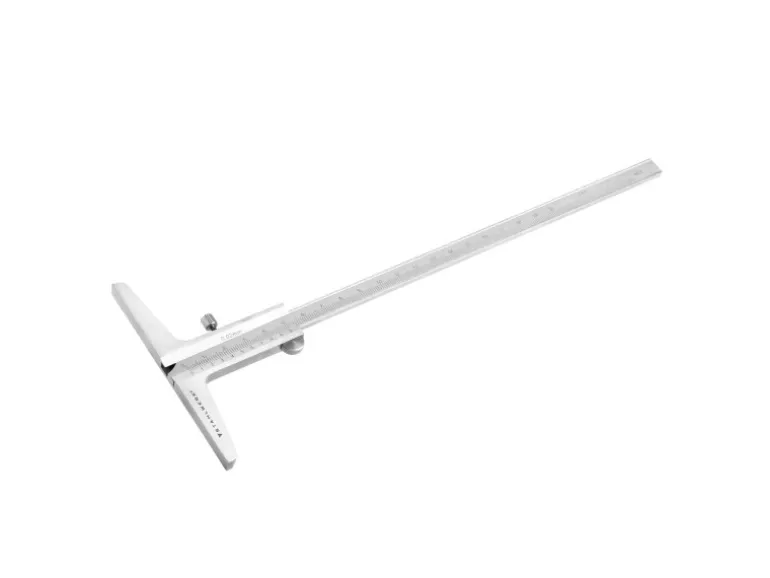 STAHLWERK Tiefenmessschieber 0-200 mm DIN 862 aus rostfreiem Edelstahl