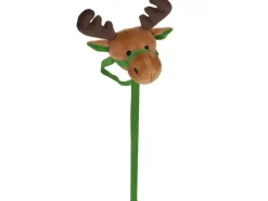 Steckenrentier mit Musikfunktion 90 cm 2-fach sortiert