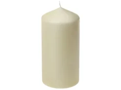 Steinhart Stumpenkerze Getaucht Ø 9,7 cm x 20 cm Champagner