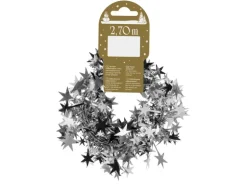 Sternengilande Silber 270 cm