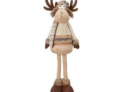 Stoff-Rentier 65 cm x 13 cm x 10 cm