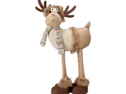 Stoff-Rentier 63 cm x 26 cm x 10 cm
