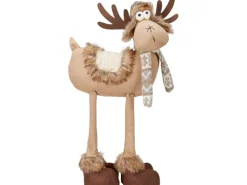 Stoff-Rentier 63 cm x 26 cm x 10 cm
