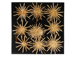 Strohsterne Ø 9 cm Natur 9 Stück