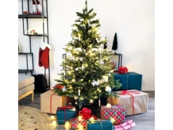 Svita Künstlicher Weihnachtsbaum Hochwertig Tannenbaum Kunstbaum PE PVC 210 cm