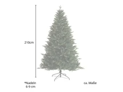 Svita Künstlicher Weihnachtsbaum Hochwertig Tannenbaum Kunstbaum PE PVC 210 cm