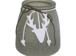 Teelichthalter Grün 12 cm x 11 cm x 11 cm