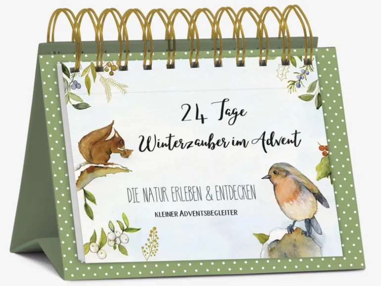 Tisch-Adventskalender '24 Tage Winterzauber im Advent'