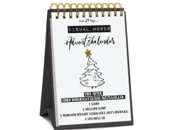 Tisch-Adventskalender »Visual Words«