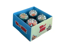 Tom & Jerry Weihnachtskugel-Set 4-teilig Ø 8,3 cm