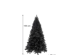 Triumph Tree Weihnachtsbaum Tuscan 155 cm x Ø 99 cm Schwarz