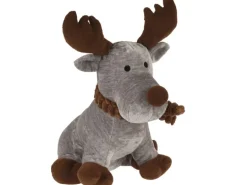 Türstopper Sitzendes Rentier 3-fach Sortiert 28 cm x 20 cm x 31 cm Mehrfarbig