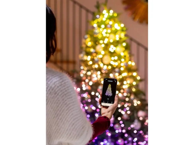 Twinkly Lichterkette 600 Leds für Innen und Außen 48 m