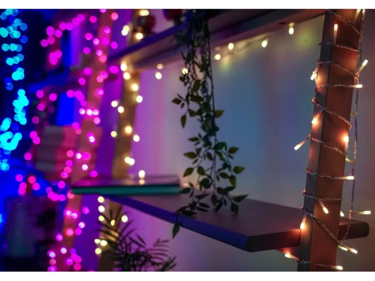 Twinkly Lichterkette 600 Leds für Innen und Außen 48 m