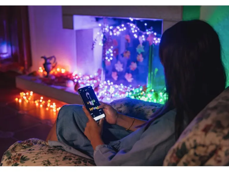 Twinkly Lichterkette 250 Leds für Innen und Außen 20 m