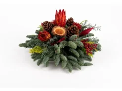 Urnengesteck 30 cm Rot