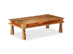 vidaXL Couchtisch Massivholz Mango Akazie 110x60x38 cm 245140