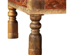 vidaXL Couchtisch Massivholz Mango Akazie 110x60x38 cm 245140