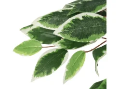 vidaXL Ficusbaum Künstlich 378 Blätter 80 cm Grün