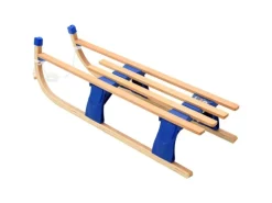 vidaXL Klappschlitten Holz 110 cm Modell 1