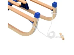 vidaXL Klappschlitten Holz 110 cm Modell 1