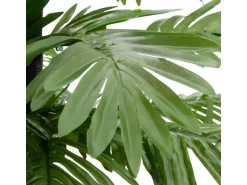 vidaXL Künstliche Palme mit 192 LEDs Warmweiß 300 cm