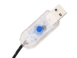 vidaXL Künstliche Palme mit 252 LEDs Warmweiß 400 cm