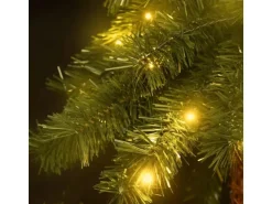 vidaXL Künstliche Palme mit LEDs 120 cm