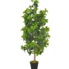 vidaXL Künstliche Pflanze Lorbeerbaum mit Topf Grün 120 cm Modell 1