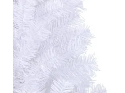 vidaXL Künstlicher Weihnachtsbaum L 240 cm Weiß