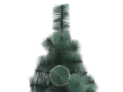 vidaXL Künstlicher Weihnachtsbaum mit Ständer Grün 210cm PET