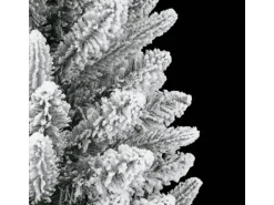 vidaXL Künstlicher Weihnachtsbaum Beschneit 150 cm PVC PE