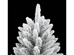 vidaXL Künstlicher Weihnachtsbaum Beschneit 150 cm PVC PE