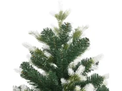 vidaXL Künstlicher Weihnachtsbaum Klappbar Beschneit 210 cm Modell 2