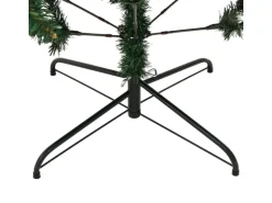 vidaXL Künstlicher Weihnachtsbaum Klappbar mit Ständer 240 cm Modell 3