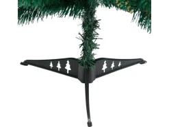 vidaXL Künstlicher Weihnachtsbaum mit Beleuchtung 30 LEDs 60 cm