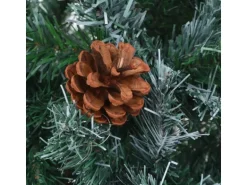 vidaXL Künstlicher Weihnachtsbaum mit Tannenzapfen  150 cm