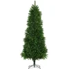 vidaXL Künstlicher Weihnachtsbaum Naturgetreue Nadeln 240 cm Grün
