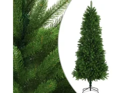 vidaXL Künstlicher Weihnachtsbaum Naturgetreue Nadeln 240 cm Grün