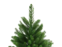 vidaXL Künstlicher Weihnachtsbaum Naturgetreue Nadeln 240 cm Grün