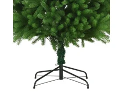vidaXL Künstlicher Weihnachtsbaum Naturgetreue Nadeln 240 cm Grün