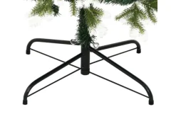 vidaXL Künstlicher Weihnachtsbaum Klappbar Beschneit 150 cm Modell 2