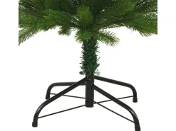 vidaXL Künstlicher Weihnachtsbaum mit Ständer Schlank 210 cm PE