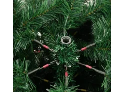 vidaXL Künstlicher Weihnachtsbaum Klappbar mit Zapfen   Beeren 210 cm Modell 3