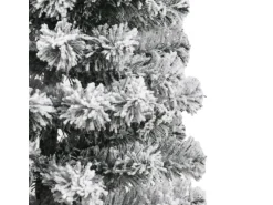 vidaXL Künstlicher Weihnachtsbaum Klappbar Beschneit 120 cm Modell 4