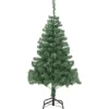 vidaXL Künstlicher Weihnachtsbaum Stahl-Ständer 210 cm 910 Zweige
